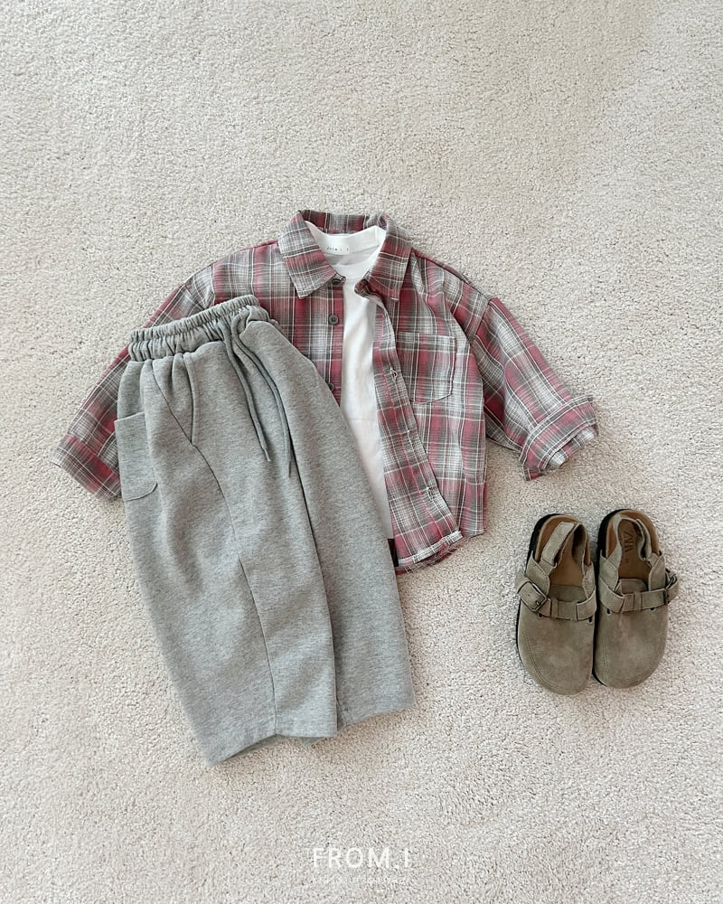 From I - Korean Children Fashion - #discoveringself - Curved Wide Sweatpants - 7
