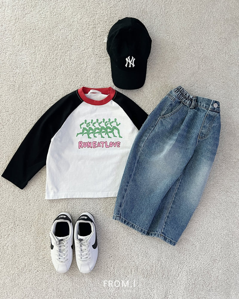 From I - Korean Children Fashion - #discoveringself - Run Raglan Tee - 5