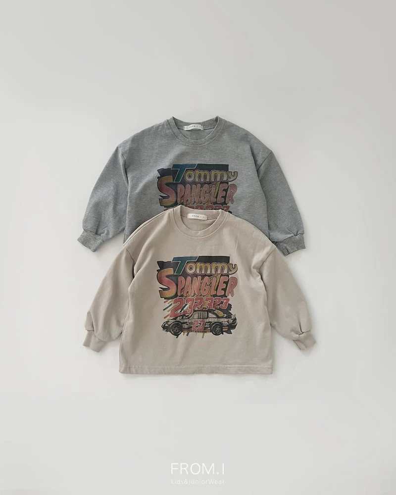 From I - Korean Children Fashion - #discoveringself - Vintage Racer Tee