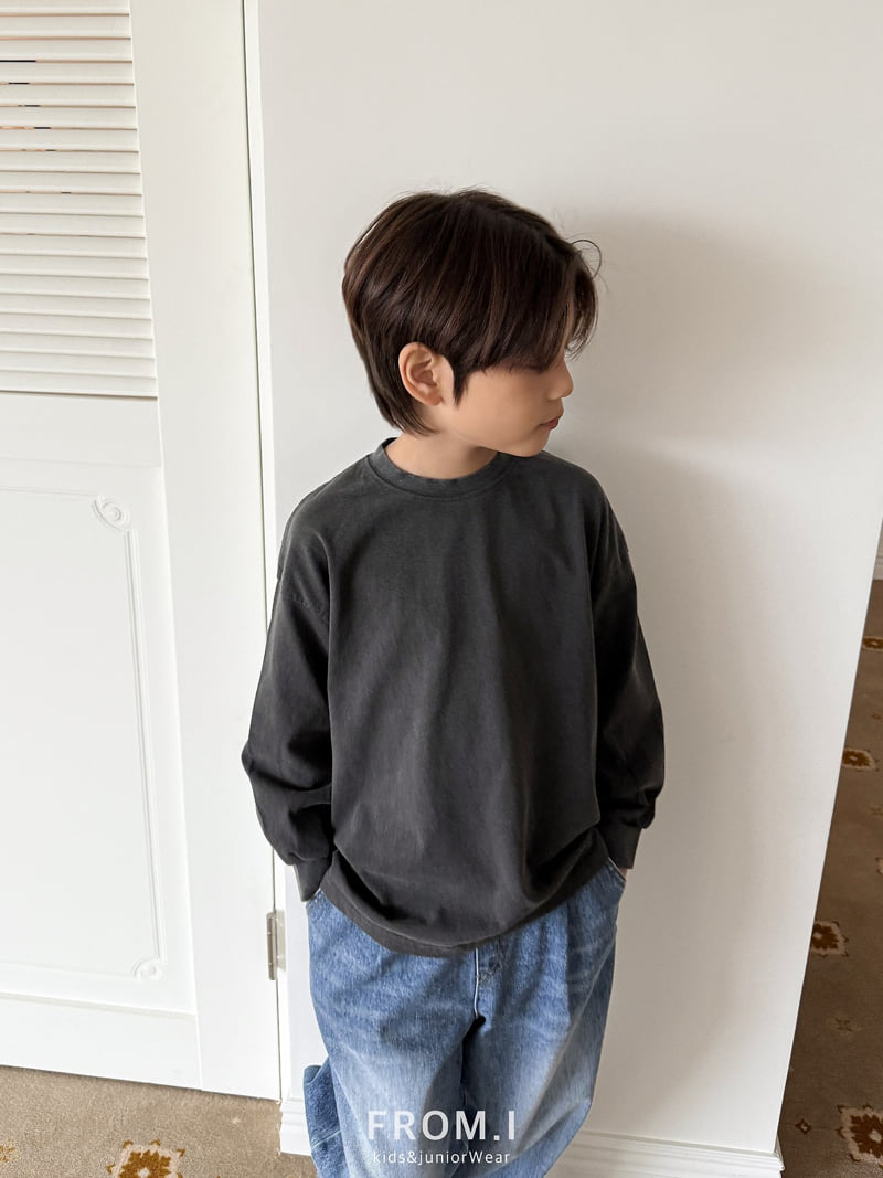 From I - Korean Children Fashion - #fashionkids - Overfit Long Sleeved Tee - 10
