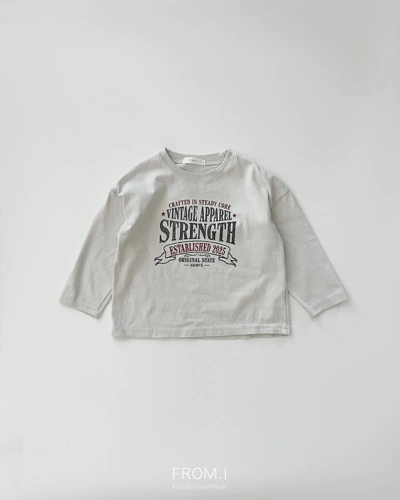 From I - Korean Children Fashion - #discoveringself - Strength Tee - 4