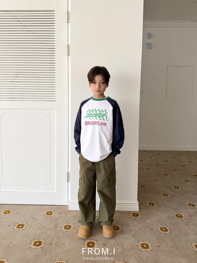 From I - Korean Children Fashion - #kidsshorts - Run Raglan Tee - 7