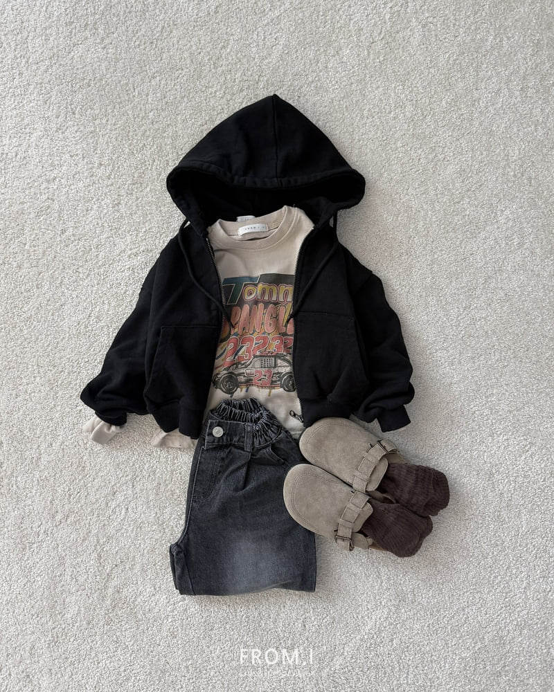From I - Korean Children Fashion - #kidsshorts - Hood Zip-up - 5
