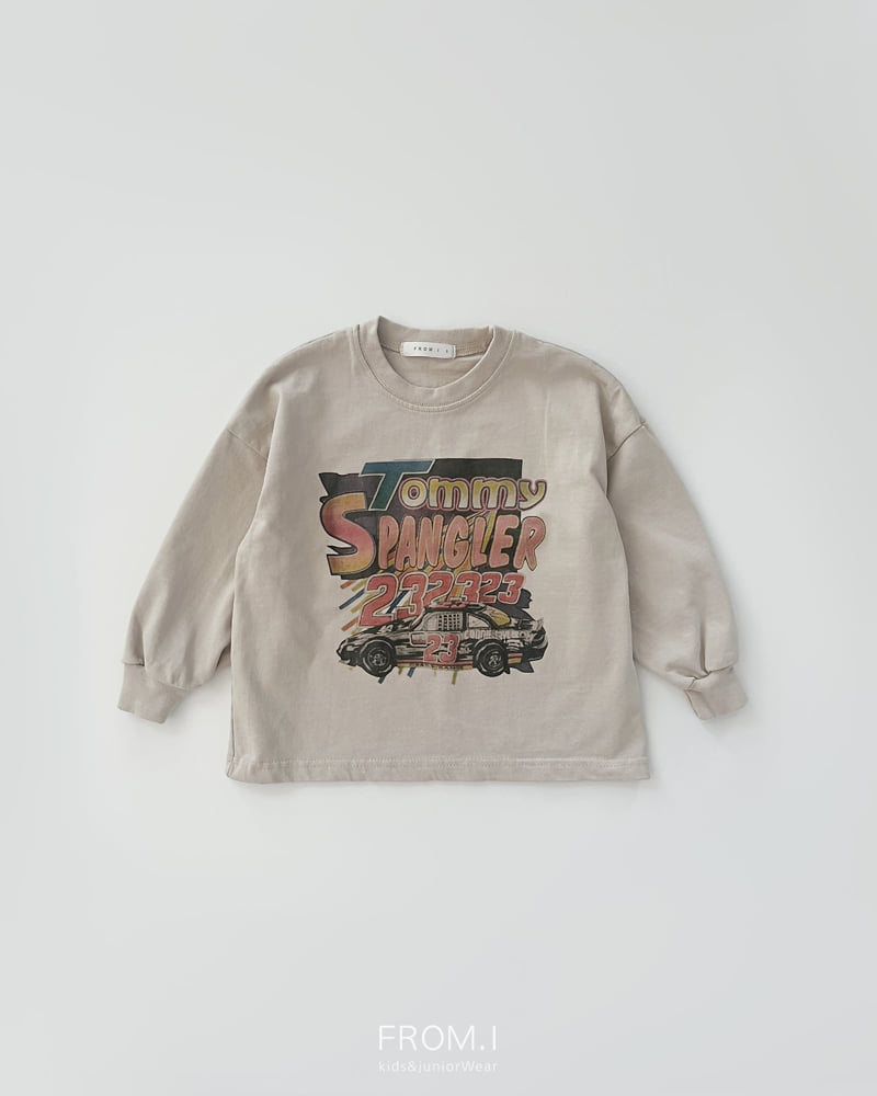 From I - Korean Children Fashion - #kidsshorts - Vintage Racer Tee - 3
