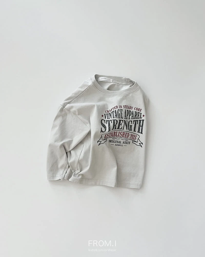 From I - Korean Children Fashion - #kidsshorts - Strength Tee - 5