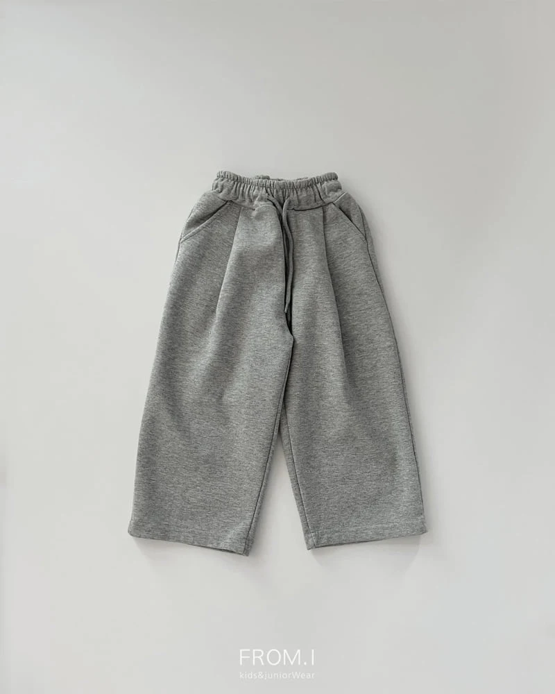 From I - Korean Children Fashion - #fashionkids - Wide Sweatpants - 4