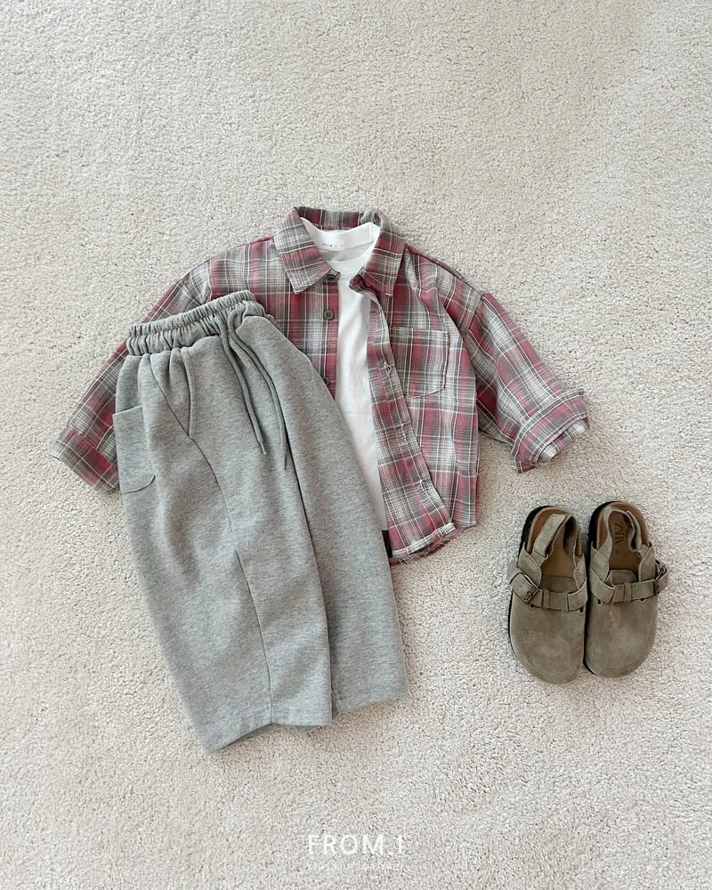 From I - Korean Children Fashion - #kidsshorts - More Check Shirts - 8