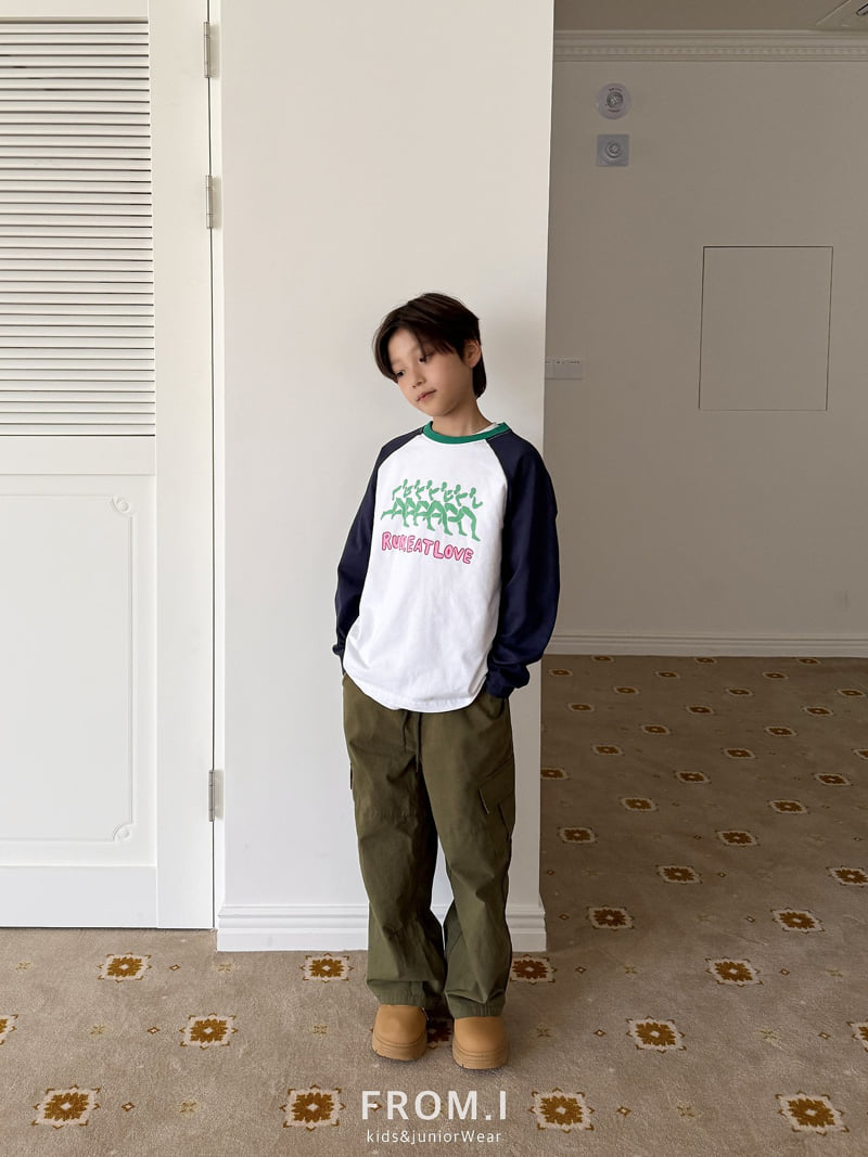 From I - Korean Children Fashion - #kidsstore - Run Raglan Tee - 8