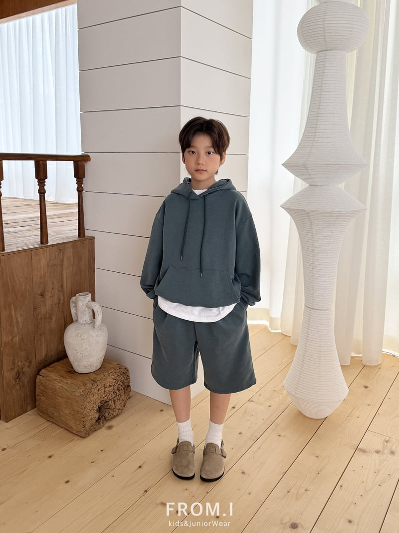 From I - Korean Children Fashion - #kidsstore - Pigment Shorts Set - 9