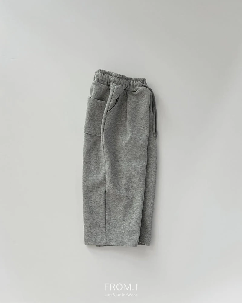 From I - Korean Children Fashion - #kidsstore - Wide Sweatpants - 5