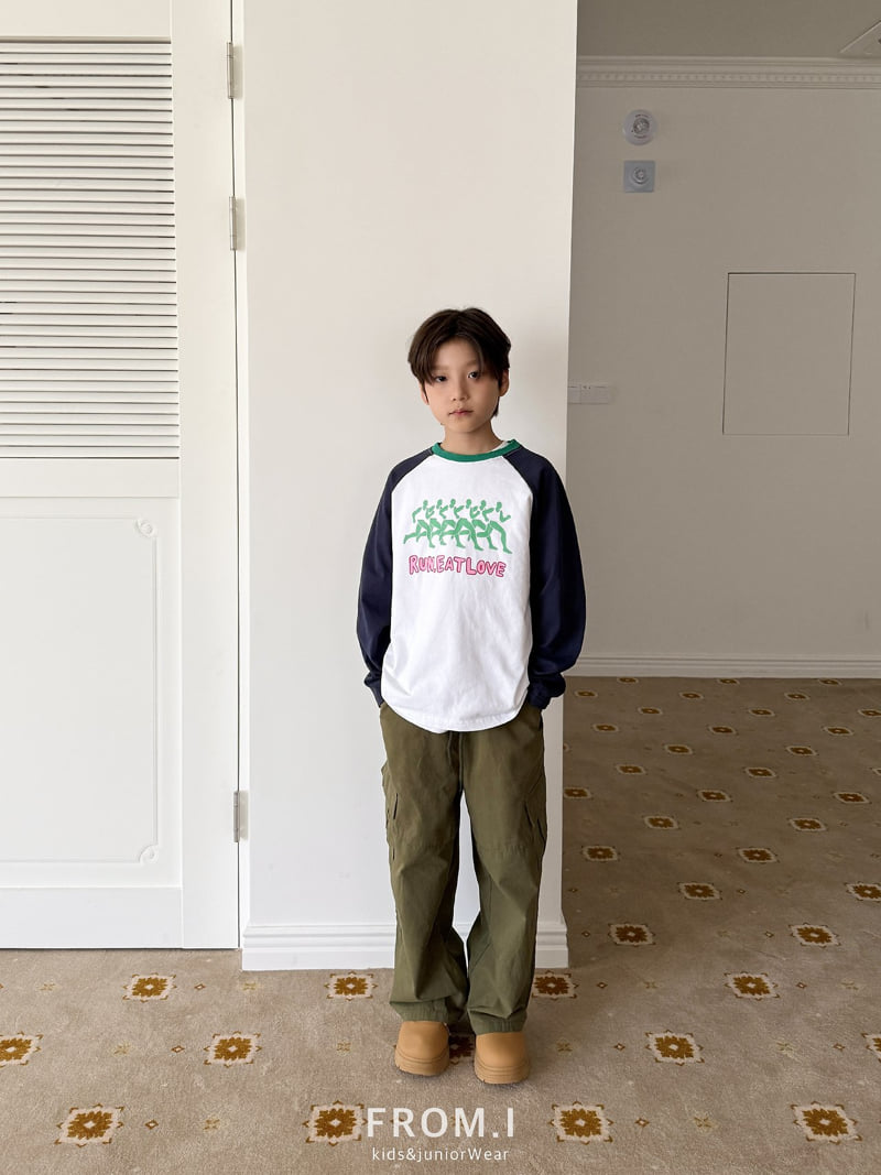 From I - Korean Children Fashion - #kidzfashiontrend - Run Raglan Tee - 9