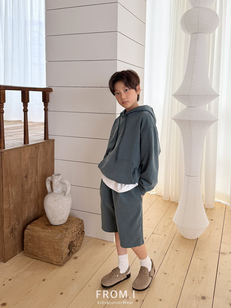 From I - Korean Children Fashion - #kidzfashiontrend - Pigment Shorts Set - 10