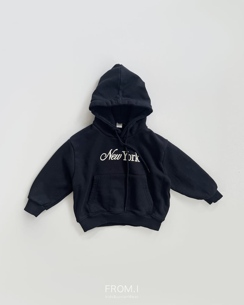 From I - Korean Children Fashion - #kidsstore - New York Embroidery Hoodie - 4