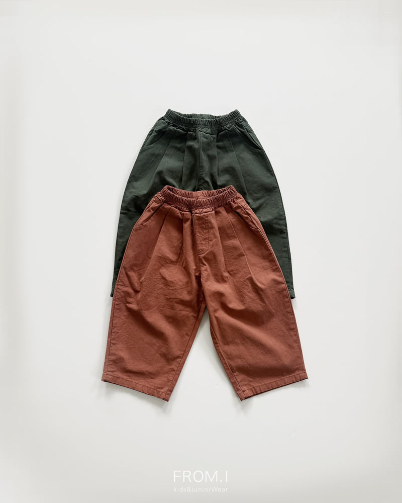 From I - Korean Children Fashion - #magicofchildhood - Wide Cotton Pants - 3