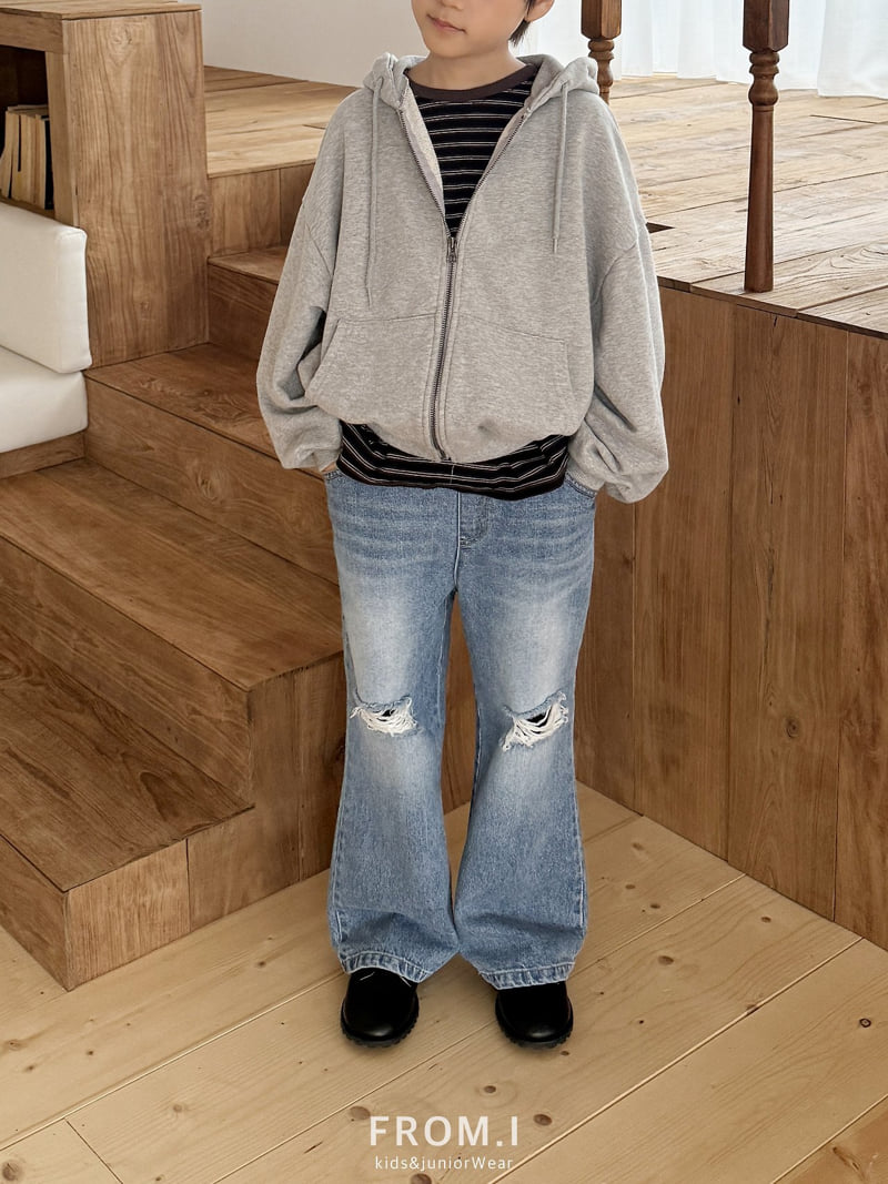 From I - Korean Children Fashion - #prettylittlegirls - Hood Zip-up - 12