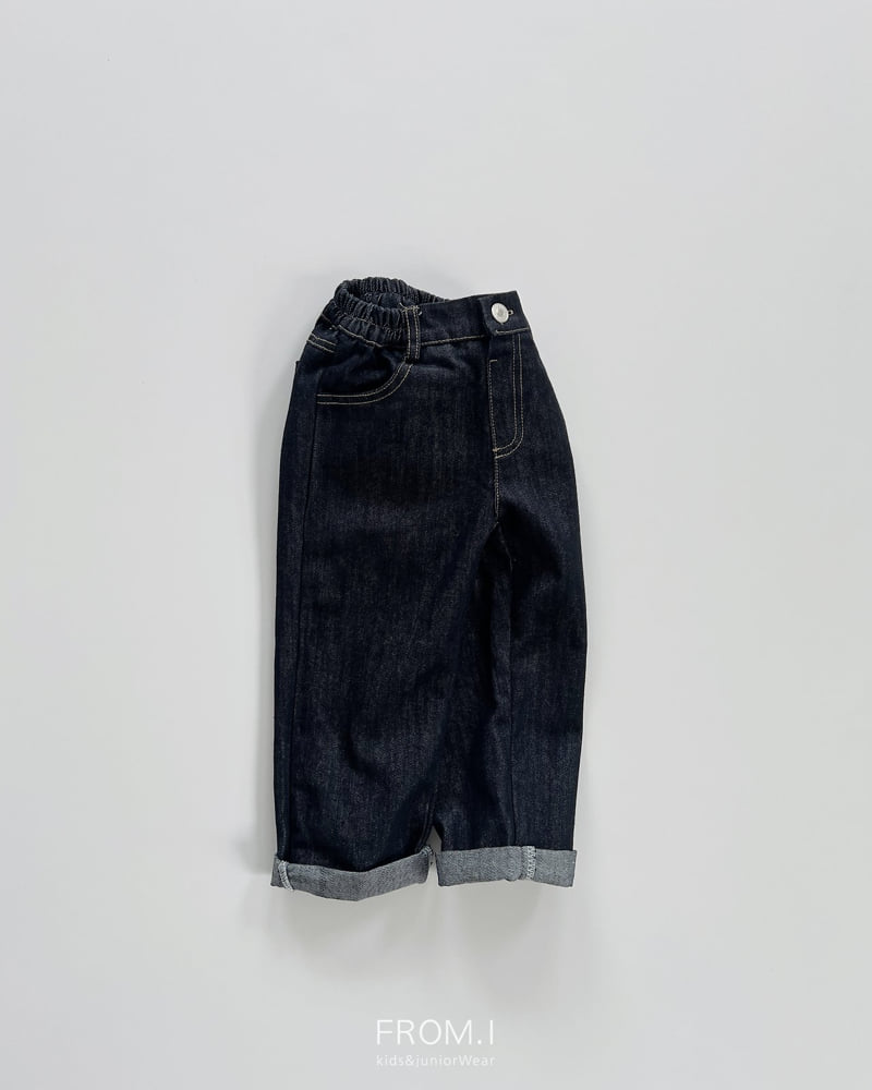From I - Korean Children Fashion - #todddlerfashion - Standard Denim Pants - 6