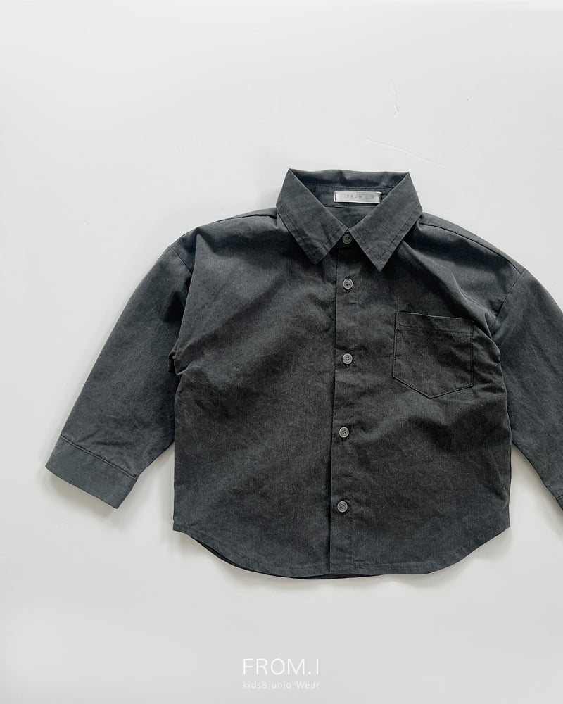 From I - Korean Children Fashion - #todddlerfashion - Pigment Shirt - 6