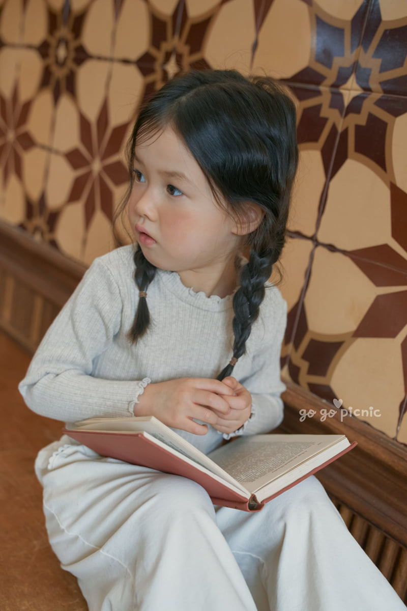 Go Go Picnic - Korean Children Fashion - #Kfashion4kids - Sophie Half Turtleneck Tee - 5