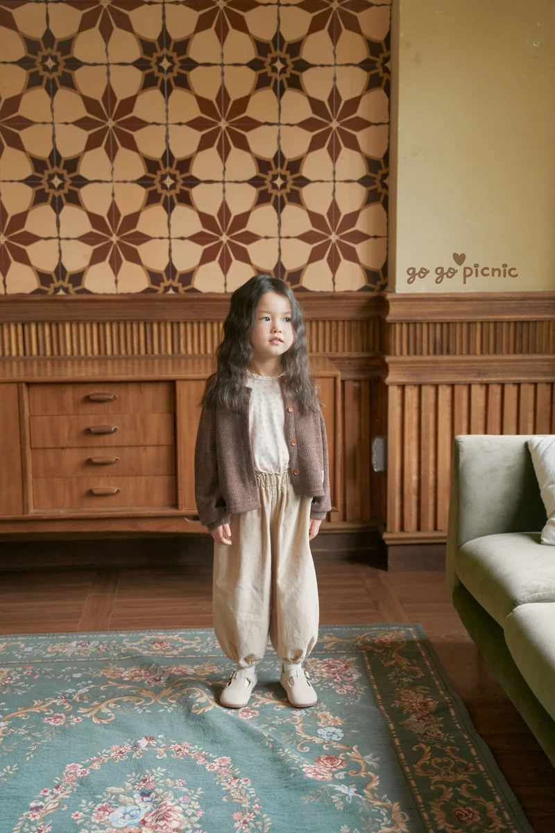 Go Go Picnic - Korean Children Fashion - #childofig - Popo Cardigan - 9