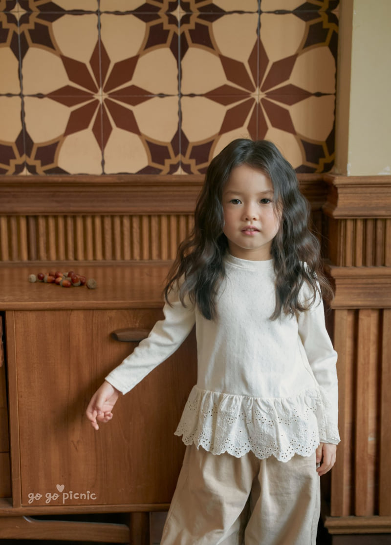 Go Go Picnic - Korean Children Fashion - #childofig - Lara Long Tee
