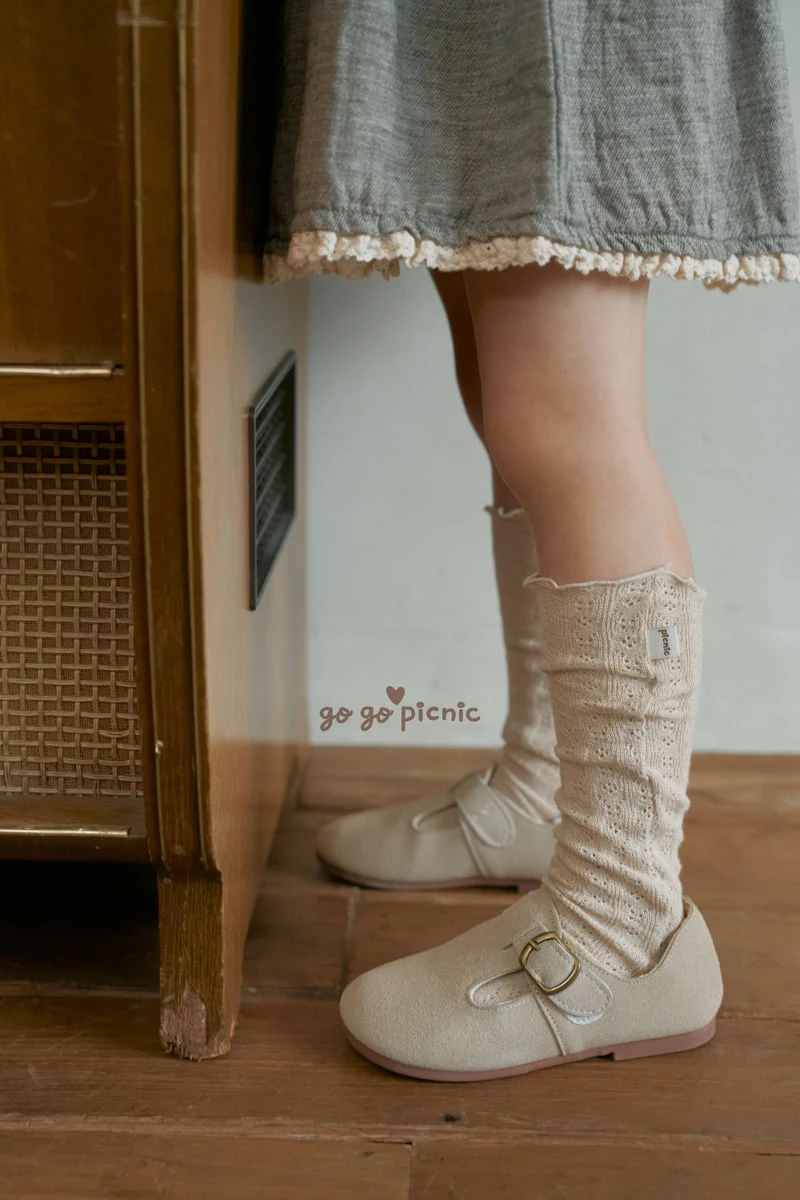 Go Go Picnic - Korean Children Fashion - #designkidswear - Anna Knee Socks - 7
