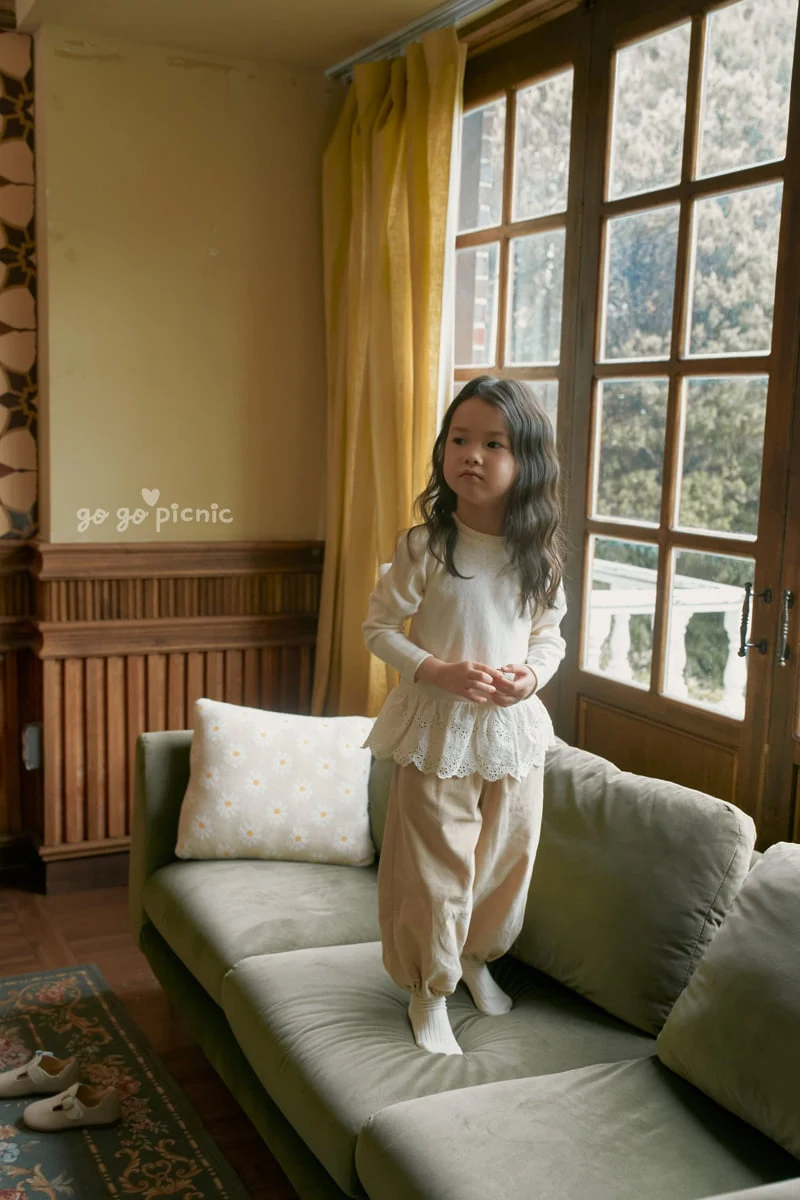 Go Go Picnic - Korean Children Fashion - #designkidswear - Castella Pants