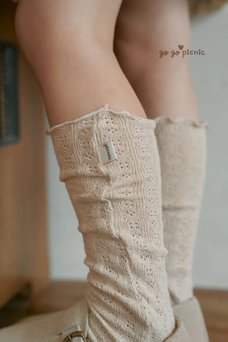 Go Go Picnic - Korean Children Fashion - #discoveringself - Anna Knee Socks - 8