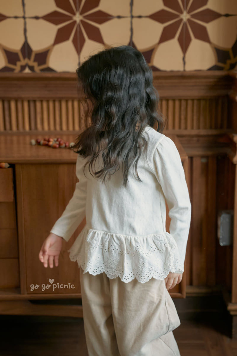Go Go Picnic - Korean Children Fashion - #designkidswear - Lara Long Tee - 4