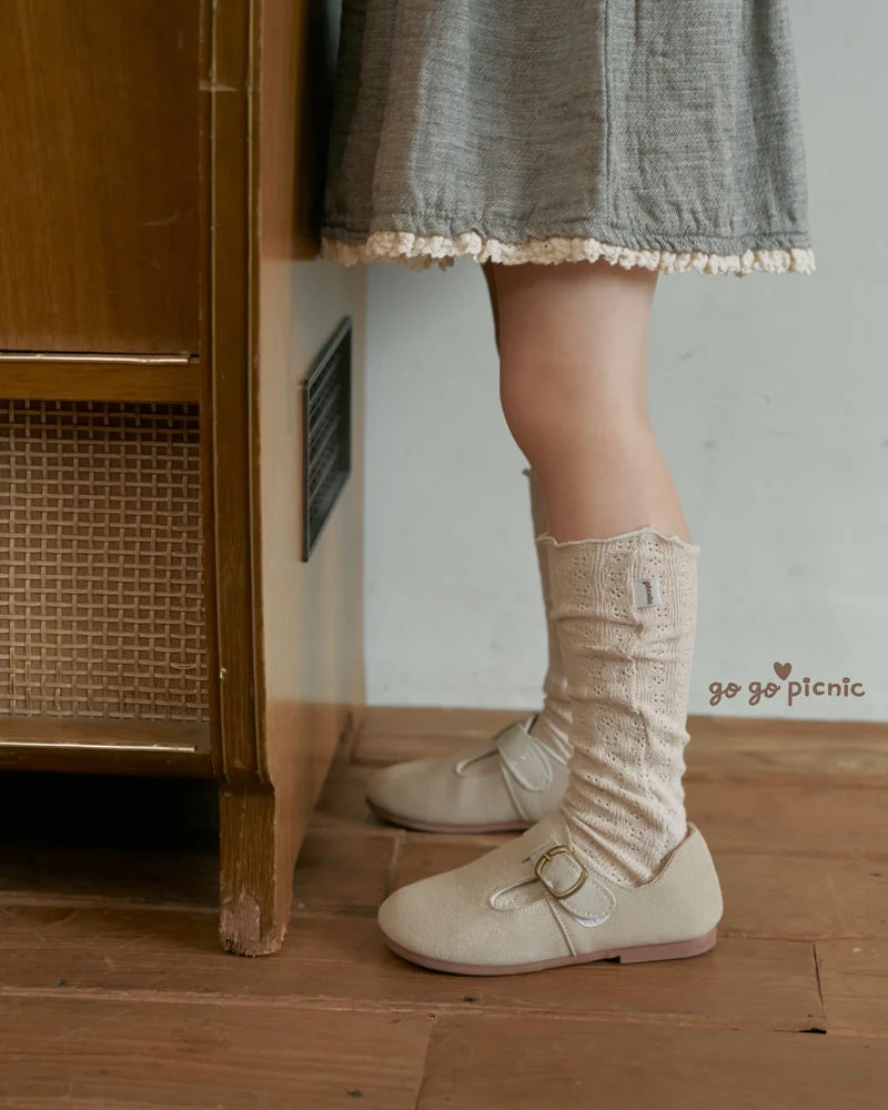 Go Go Picnic - Korean Children Fashion - #fashionkids - Emily Overalls Skirt - 10