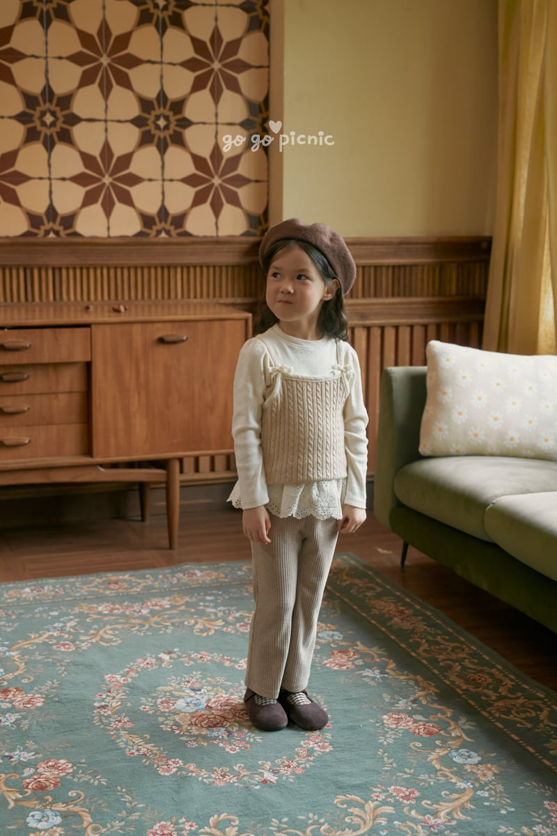 Go Go Picnic - Korean Children Fashion - #discoveringself - Luna Bootcut Pants - 4