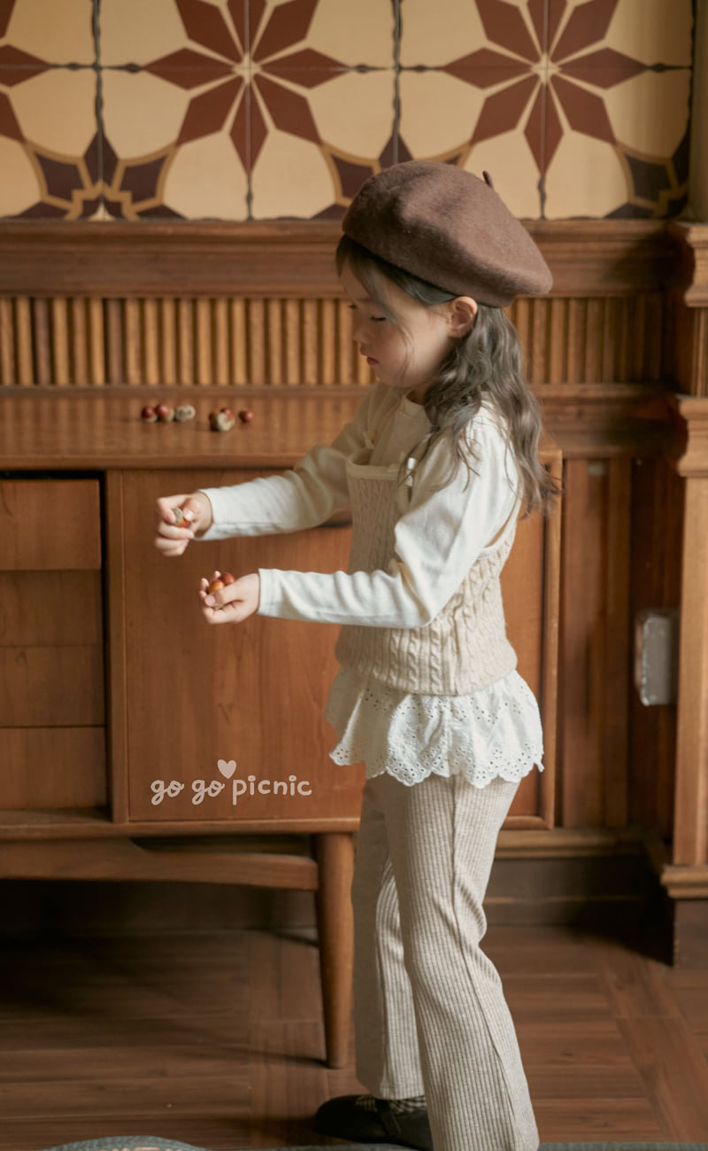 Go Go Picnic - Korean Children Fashion - #kidsstore - Luna Bootcut Pants - 6