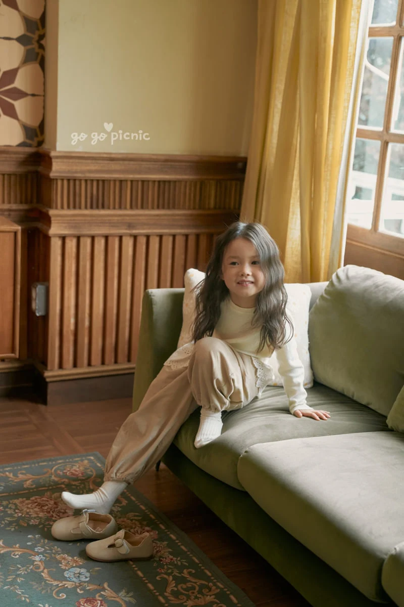 Go Go Picnic - Korean Children Fashion - #kidsstore - Castella Pants - 5