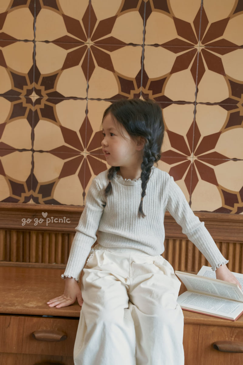 Go Go Picnic - Korean Children Fashion - #kidsstore - Sophie Half Turtleneck Tee - 3