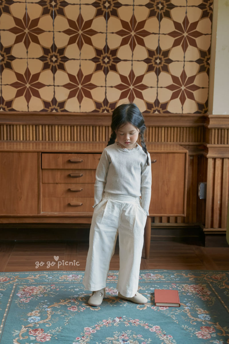 Go Go Picnic - Korean Children Fashion - #littlefashionista - Sophie Half Turtleneck Tee - 6
