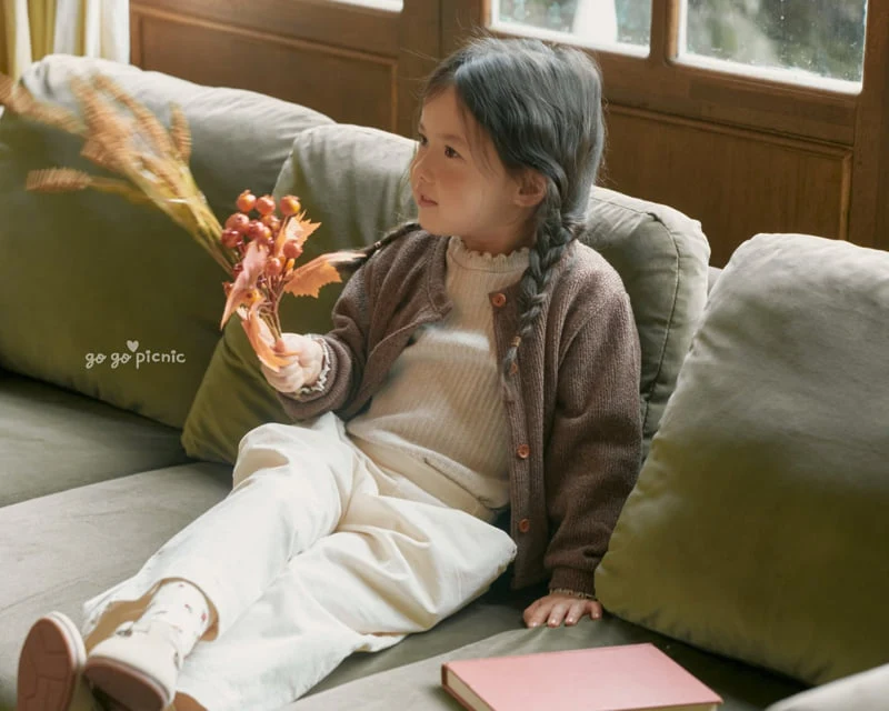 Go Go Picnic - Korean Children Fashion - #magicofchildhood - Popo Cardigan - 3