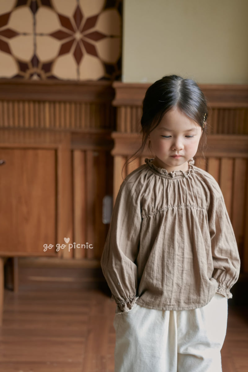 Go Go Picnic - Korean Children Fashion - #magicofchildhood - Lena Blouse