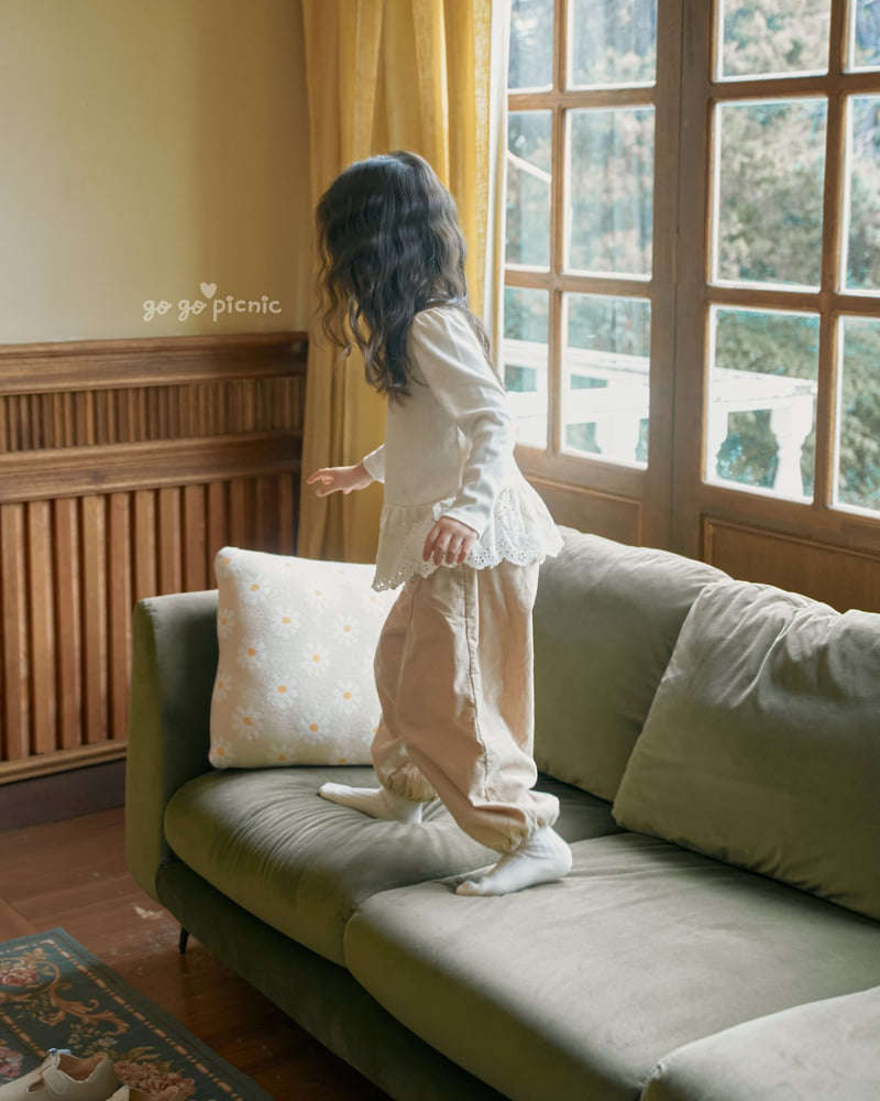 Go Go Picnic - Korean Children Fashion - #magicofchildhood - Lara Long Tee - 11