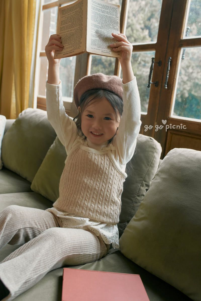 Go Go Picnic - Korean Children Fashion - #magicofchildhood - Luna Bootcut Pants - 10