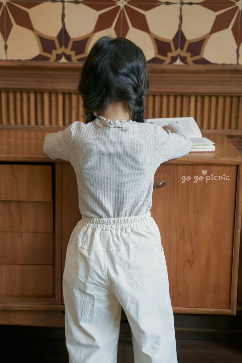 Go Go Picnic - Korean Children Fashion - #magicofchildhood - Sophie Half Turtleneck Tee - 7