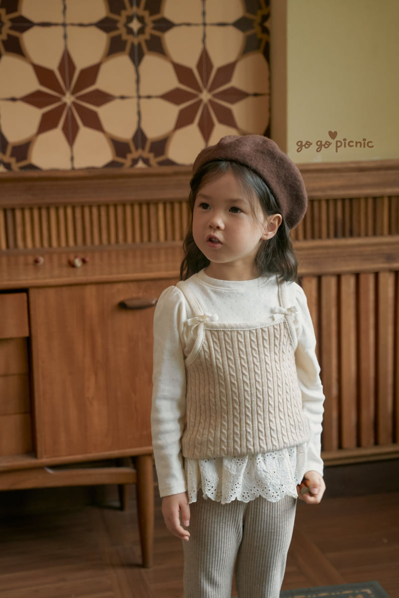 Go Go Picnic - Korean Children Fashion - #minifashionista - Muffin Vest - 3