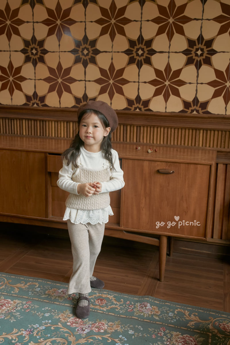 Go Go Picnic - Korean Children Fashion - #minifashionista - Muffin Vest - 4