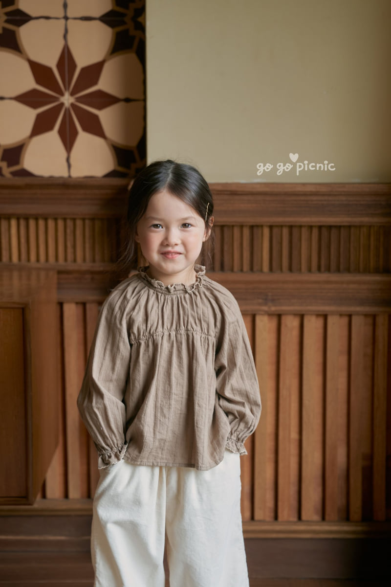 Go Go Picnic - Korean Children Fashion - #prettylittlegirls - Lena Blouse - 3