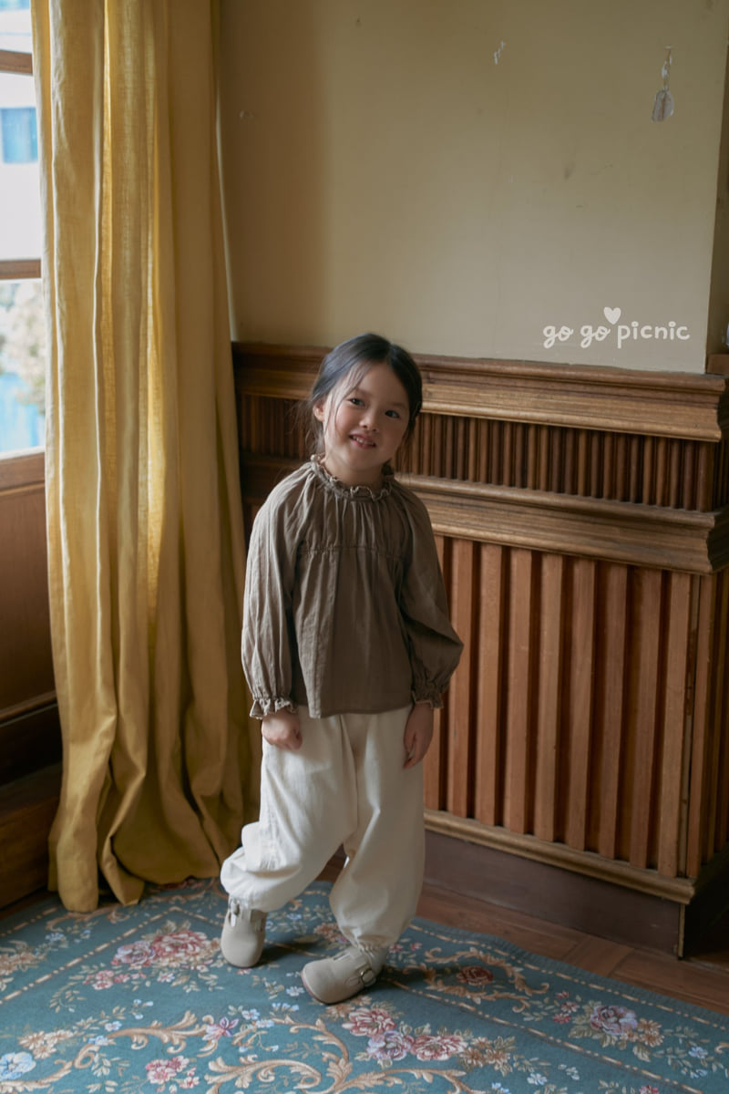 Go Go Picnic - Korean Children Fashion - #stylishchildhood - Lena Blouse - 6
