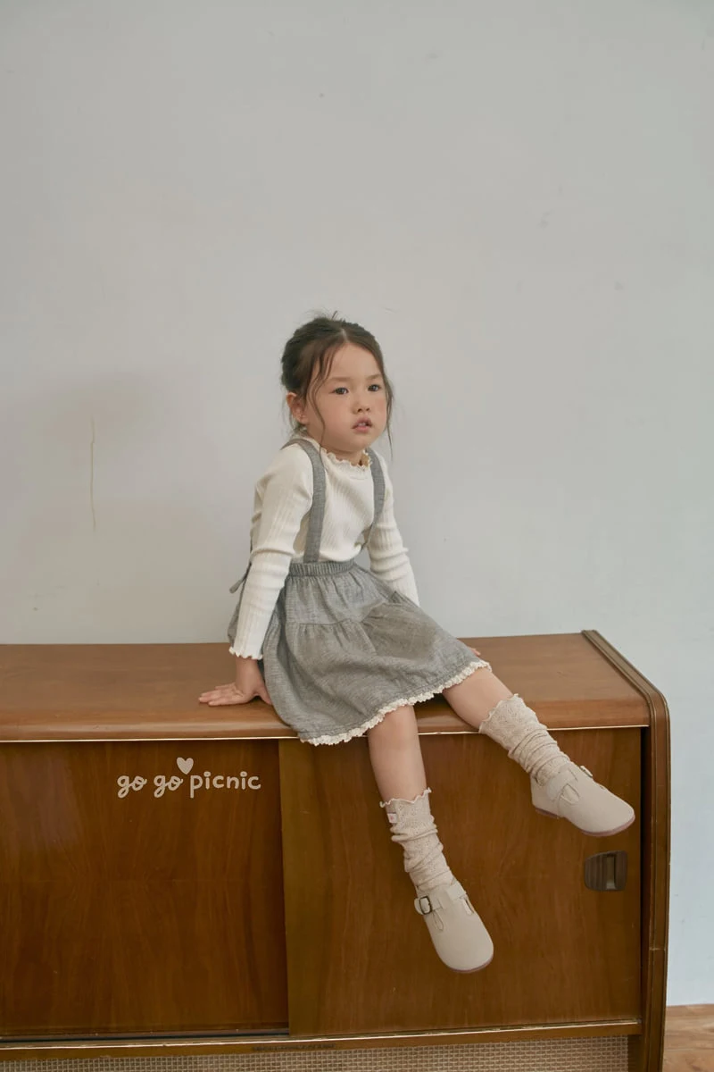 Go Go Picnic - Korean Children Fashion - #toddlerclothing - Anna Knee Socks - 4