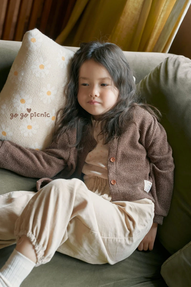 Go Go Picnic - Korean Children Fashion - #todddlerfashion - Popo Cardigan - 6