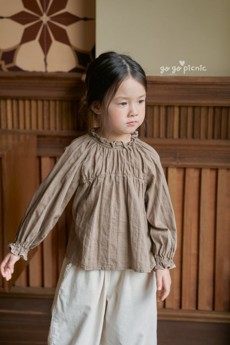 Go Go Picnic - Korean Children Fashion - #prettylittlegirls - Lena Blouse - 4