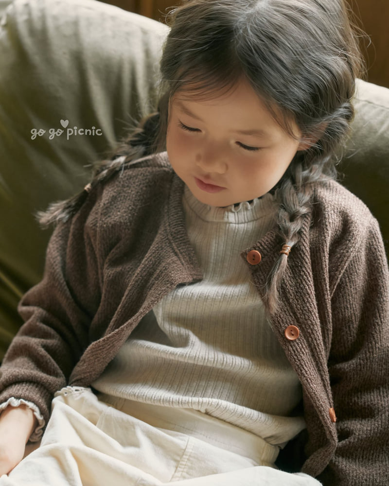 Go Go Picnic - Korean Children Fashion - #todddlerfashion - Sophie Half Turtleneck Tee - 10