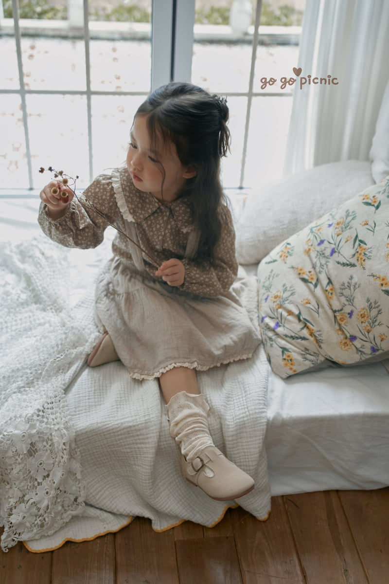 Go Go Picnic - Korean Children Fashion - #todddlerfashion - Annie Blouse - 9