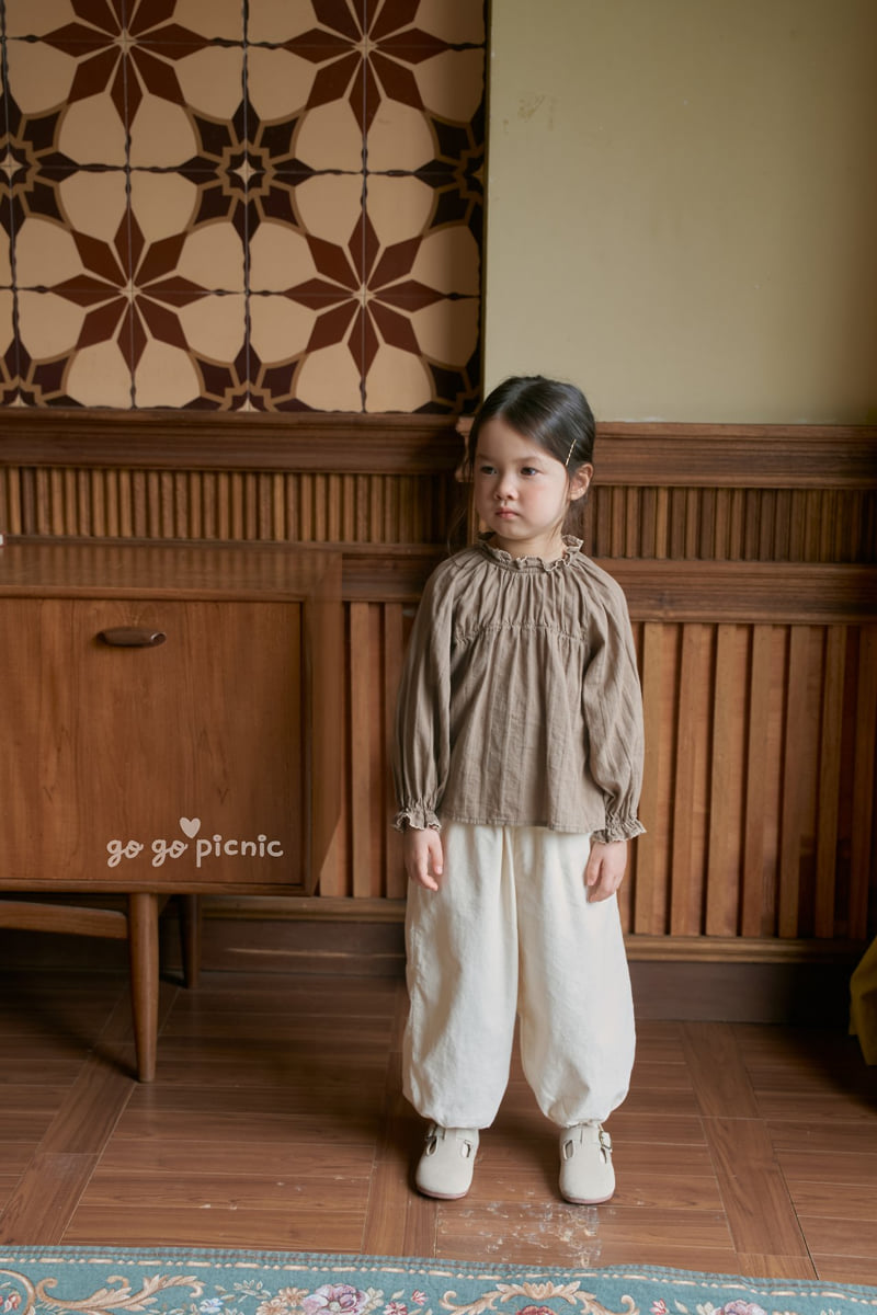 Go Go Picnic - Korean Children Fashion - #toddlerclothing - Lena Blouse - 5