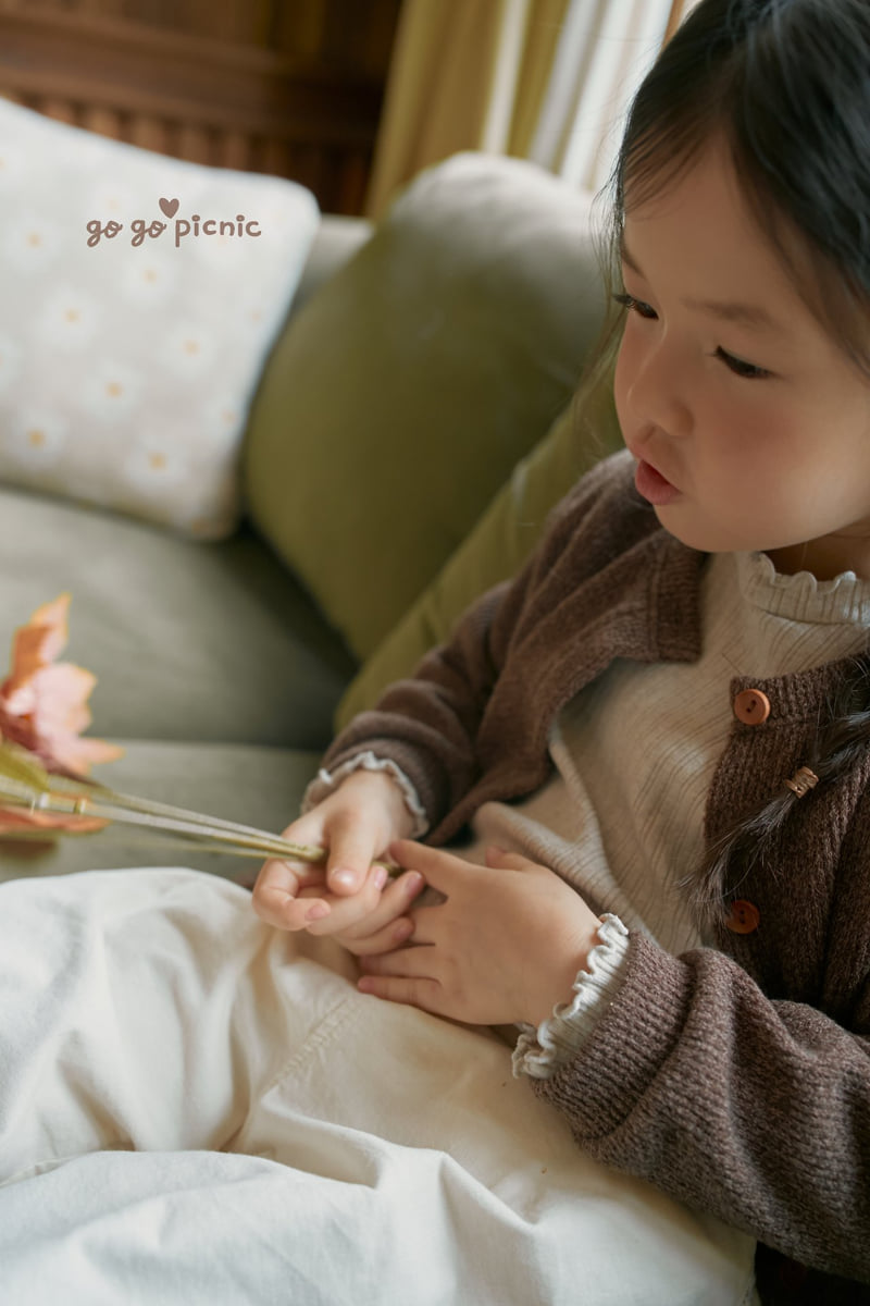Go Go Picnic - Korean Children Fashion - #toddlerclothing - Sophie Half Turtleneck Tee - 11